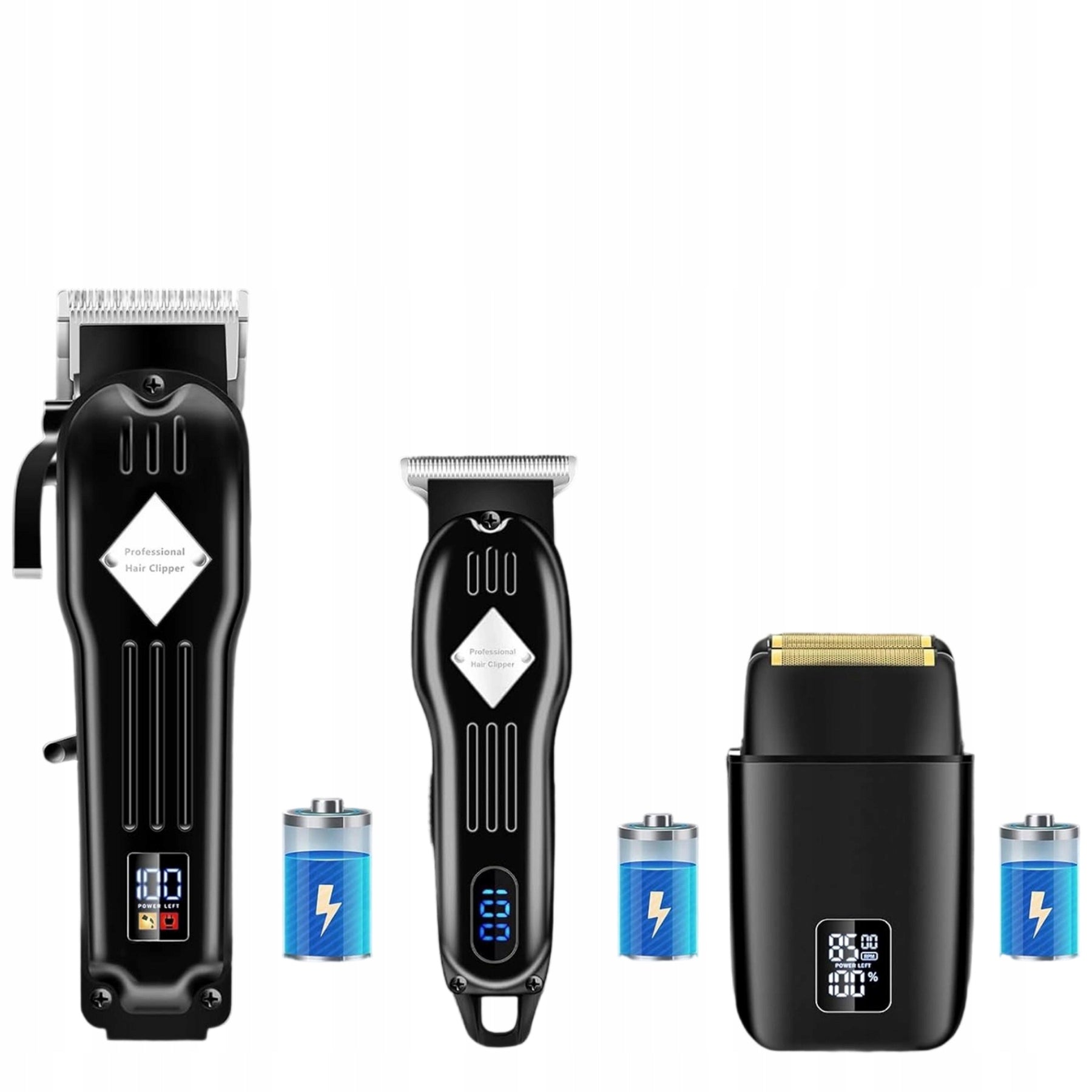 HAIR CLIPPER BEARD TRIMMER BODY CORDLESS USB FUNCTIONAL EFFICIENT GIFT