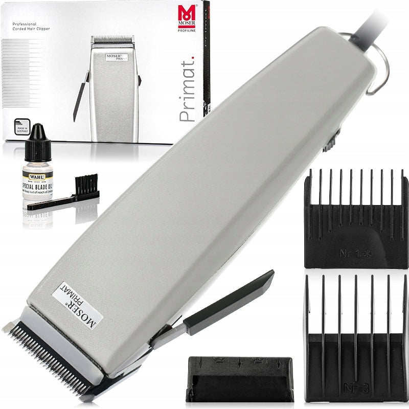 HAIR CLIPPER MOSER PRIMAT TYTAN PRO 1230 STARBLADE 48mm + CAPS POWER
