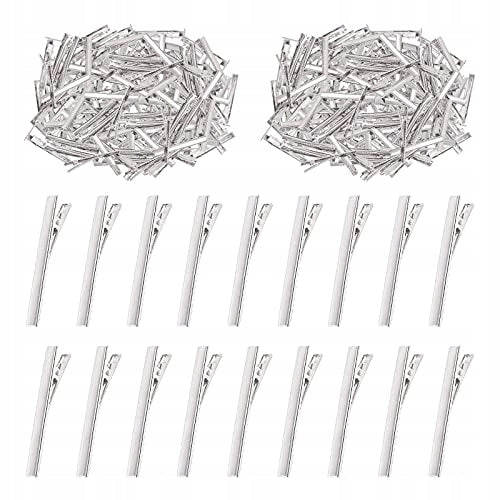 HAIR CLIPS CROCODILES METAL SET 200 PCS FOR WOMEN METAL Brand no brand