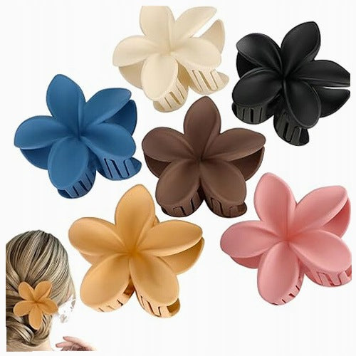 HAIR CLIPS FLORAL ELEGANT SET OF 6 PIECES FOR WOMEN GIFT