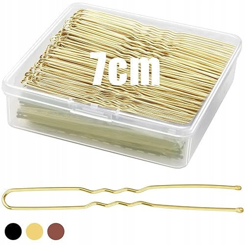 HAIR CLIPS U SHAPE METAL BROWN FOR WOMEN 50 PCS. metal Brand no brand
