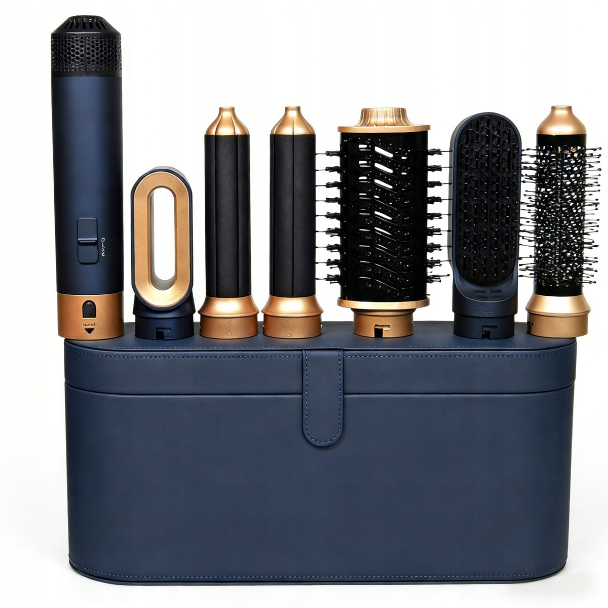 HAIR CURLER DRYER MULTIFUNCTIONAL CASE BRUSH 6in1 1000W