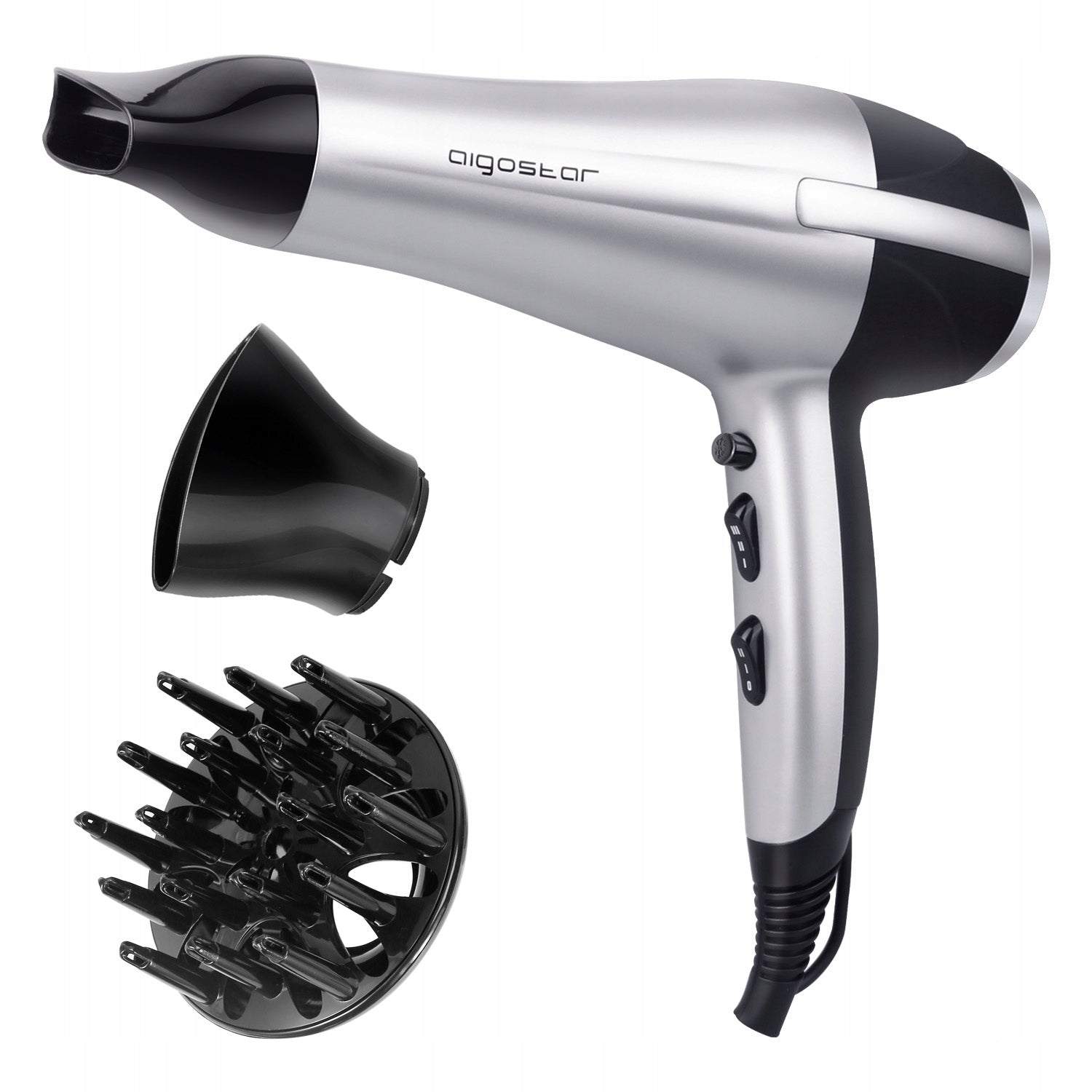 HAIR DRYER 2200W LIGHTWEIGHT HANDHELD SPEED CONTROL ACCESSORIES