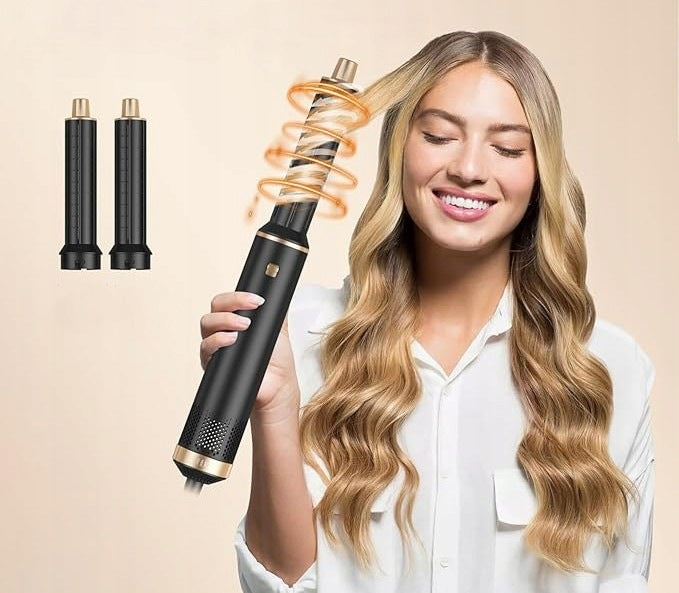HAIR DRYER 5in1 HAIR STYLING CURLER BRUSH TIPS Manufacturer code SUSZARKA DO WŁOSÓW 5w1 LOKÓWKA DO STYLIZACJI
