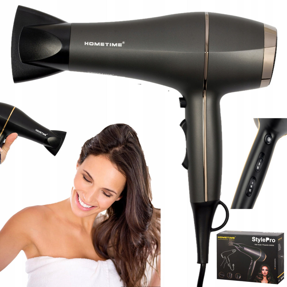 HAIR DRYER COLD AIR CONCENTRATOR HOMETIME 2400W