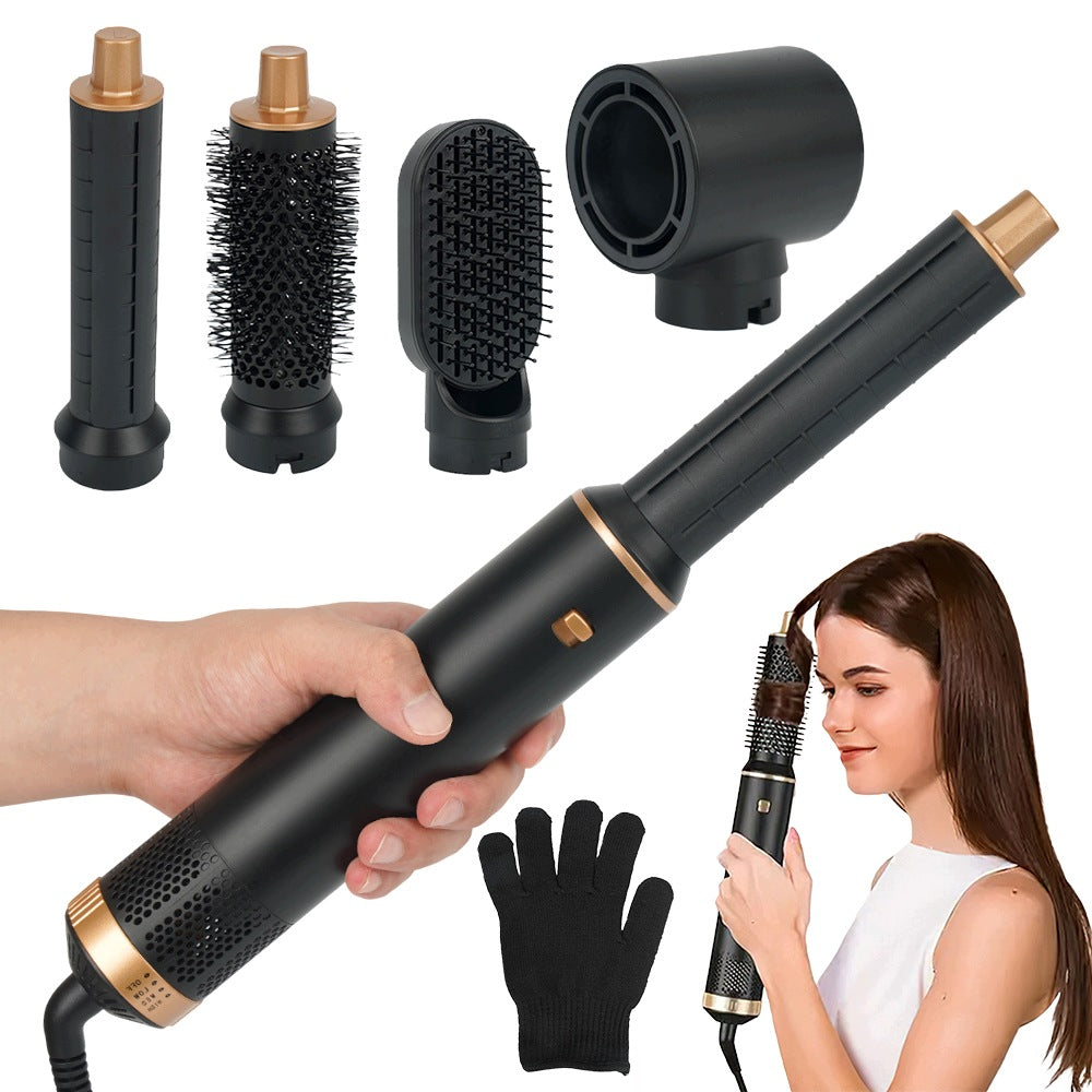 HAIR DRYER CURLING IRON MULTISTYLER WITH IONIZATION TEMPERATURE CONTROL