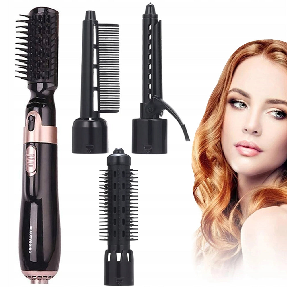 HAIR DRYER HAIR CURLER BRUSH SET 4IN1 CAP AIR SUPPLY SET