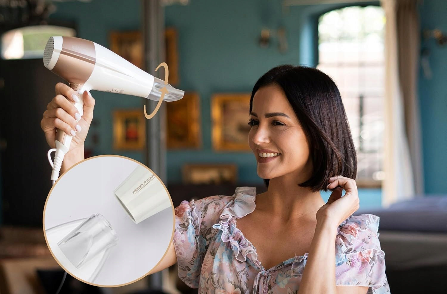 HAIR DRYER IONIZATION STRONG 2200W COLD AIR CONCENTRATOR PRO EAN (GTIN) 4006160301007