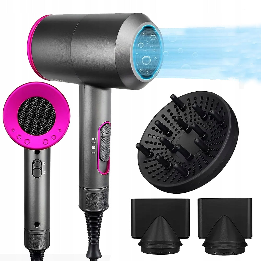 HAIR DRYER PROFESSIONAL IONIZATION 2000W Thermostatic Brand Zree