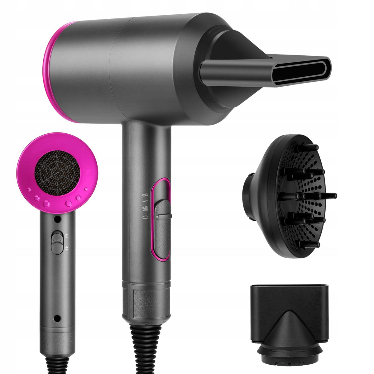 HAIR DRYER PROFESSIONAL IONIZATION 2000W Thermostatic