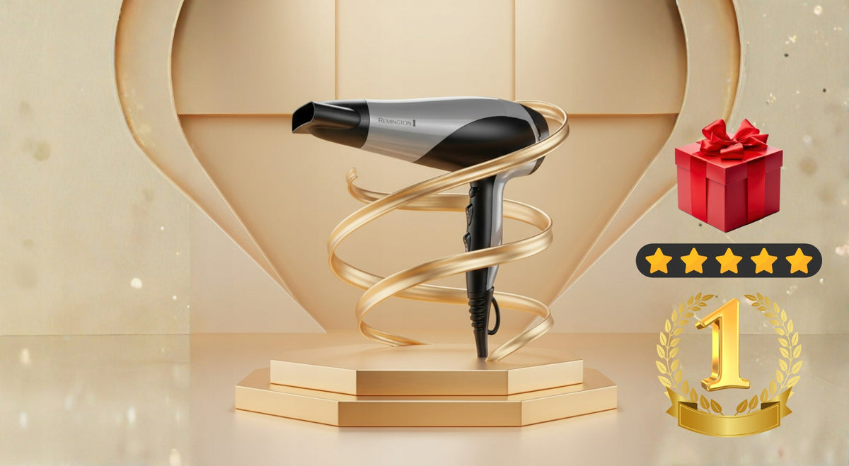 HAIR DRYER REMINGTON STRONG DIFFUSER HUB +FREEBIE! Packaging status original