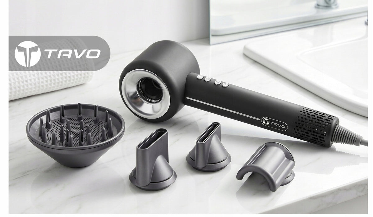 HAIR DRYER STRONG 2500W MODERN IONIZATION 9IN1 PREMIUM LINE Packaging status original