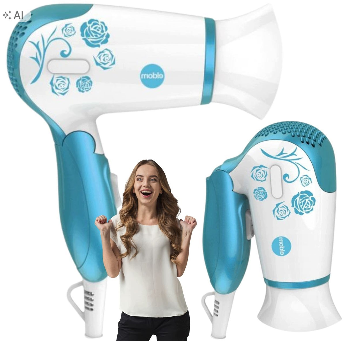 HAIR DRYER TOURIST DRYER 1200W