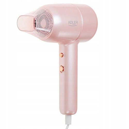 HAIR DRYER WITH IONIZATION COLD BLOWING CONCENTRATOR 1800W Brand ADLER