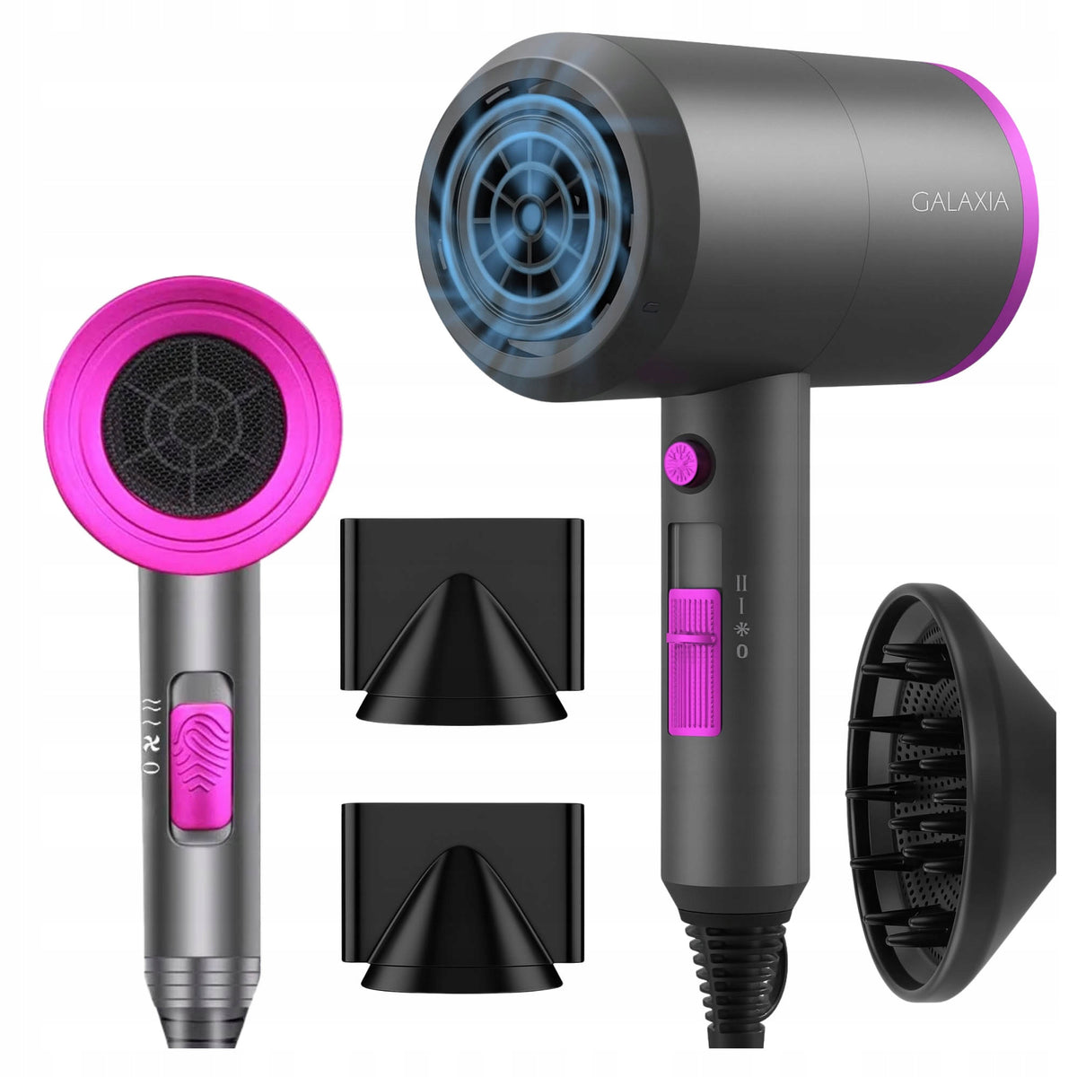 HAIR DRYER WITH IONIZATION DIFFUSER IonIZATION PROFESSIONAL STRONG
