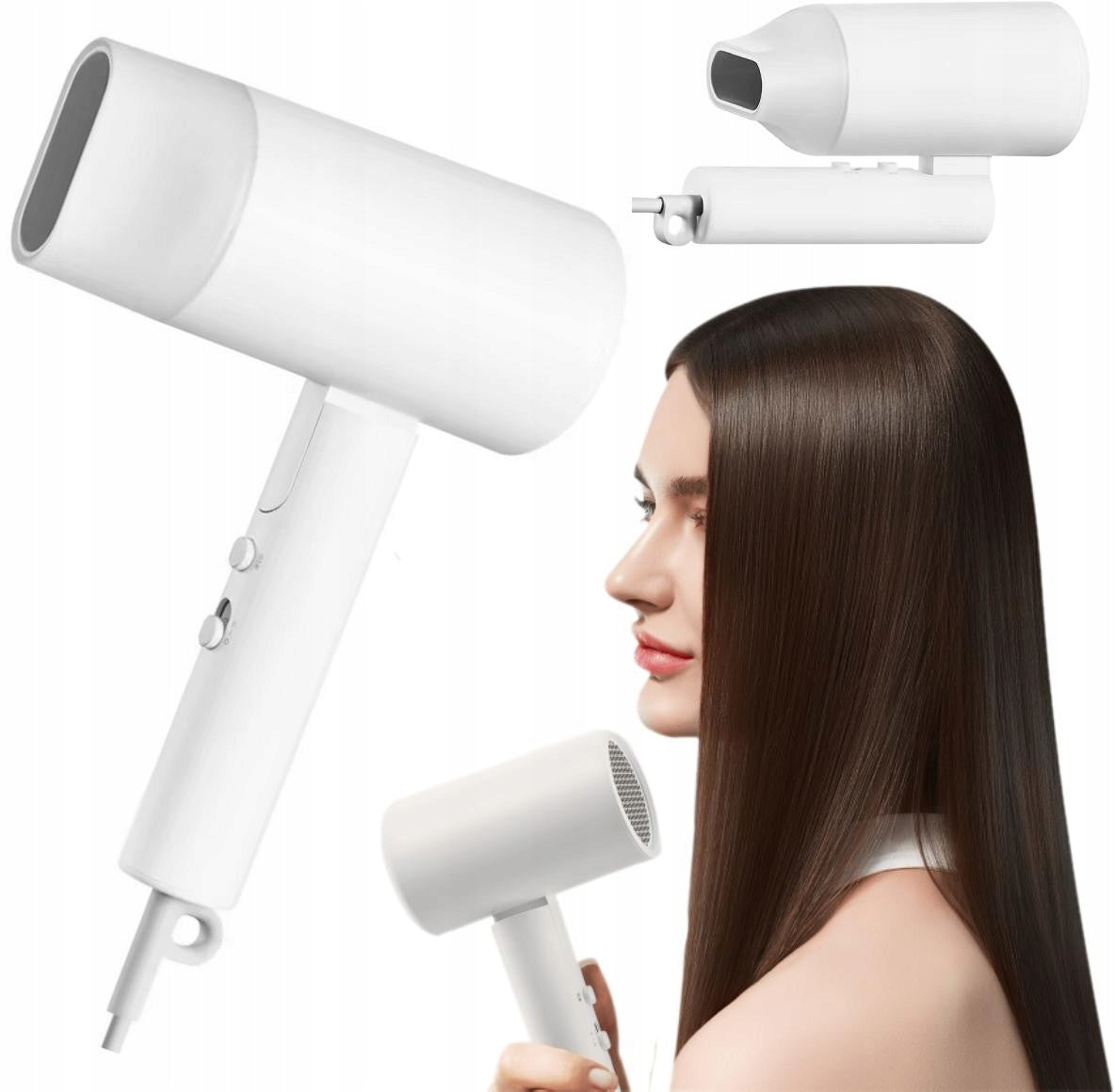 HAIR DRYER XIAOMI COMPACT H101 WHITE 1600W FOLDING IONIZATION K Brand no brand