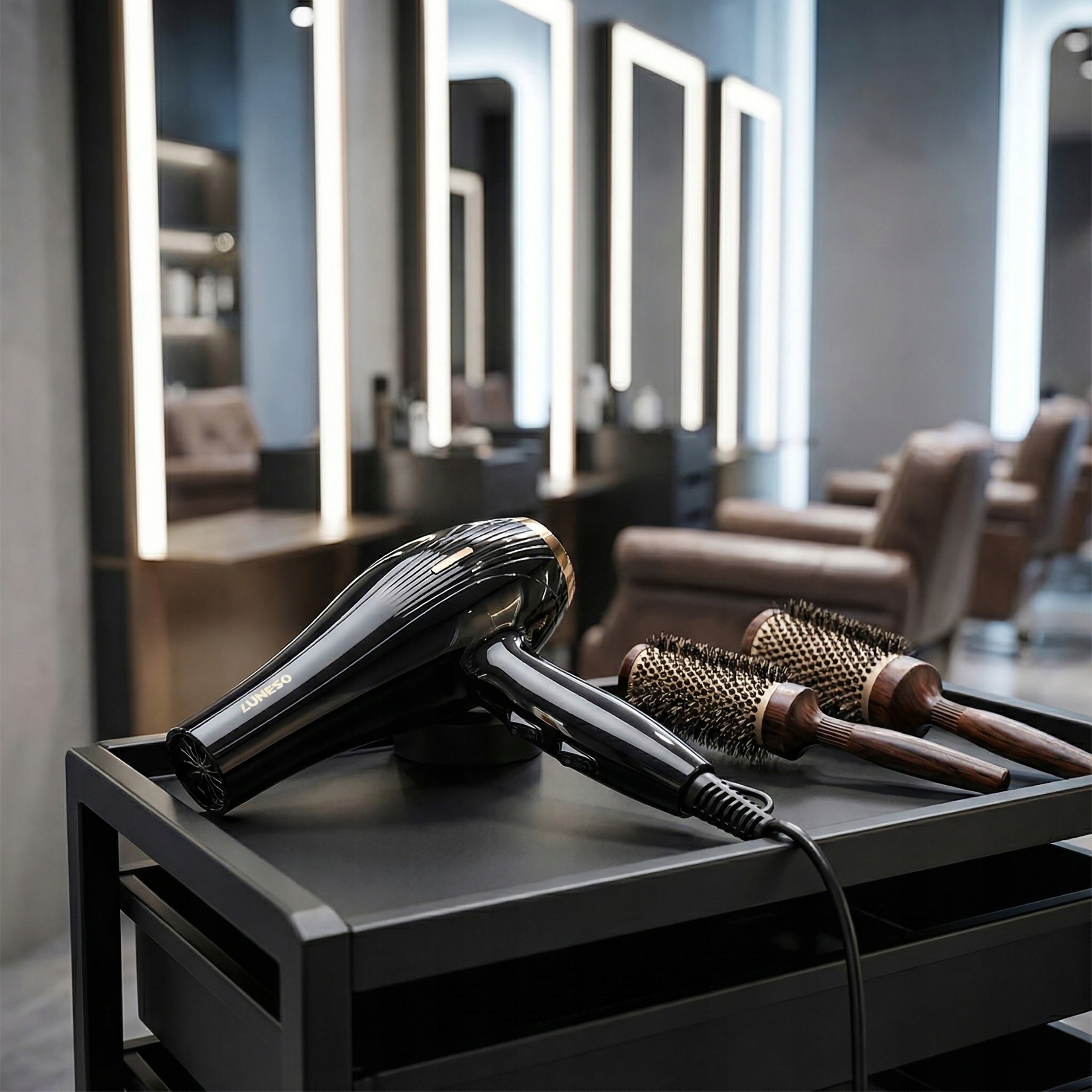 HAIR DRYER ionization diffuser concentrator cold air Luneso STRONG Manufacturer code Suszarka do włosów 8899