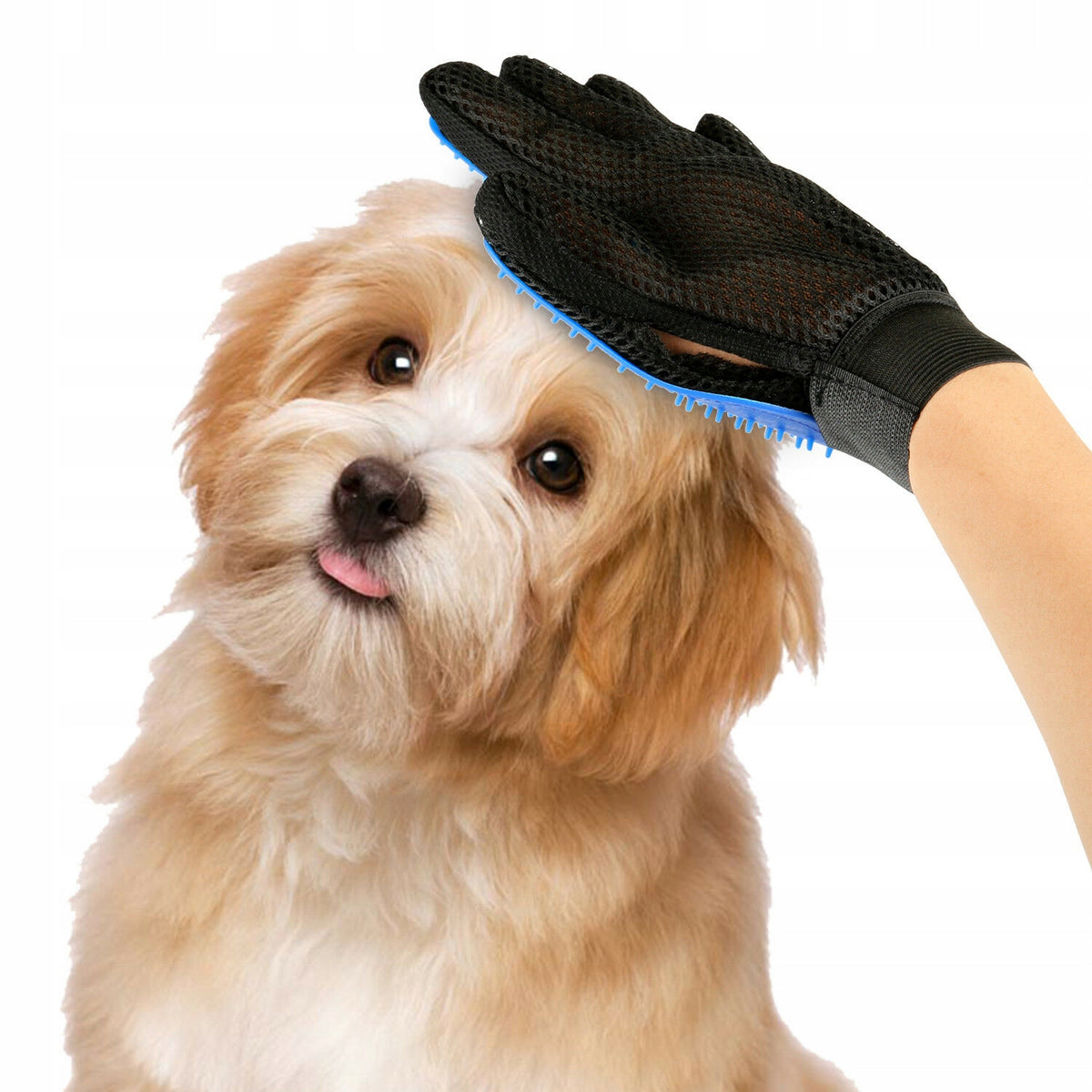 HAIR GLOVE PET HAIR COMBING BRUSH FOR CAT DOG Packaging status original