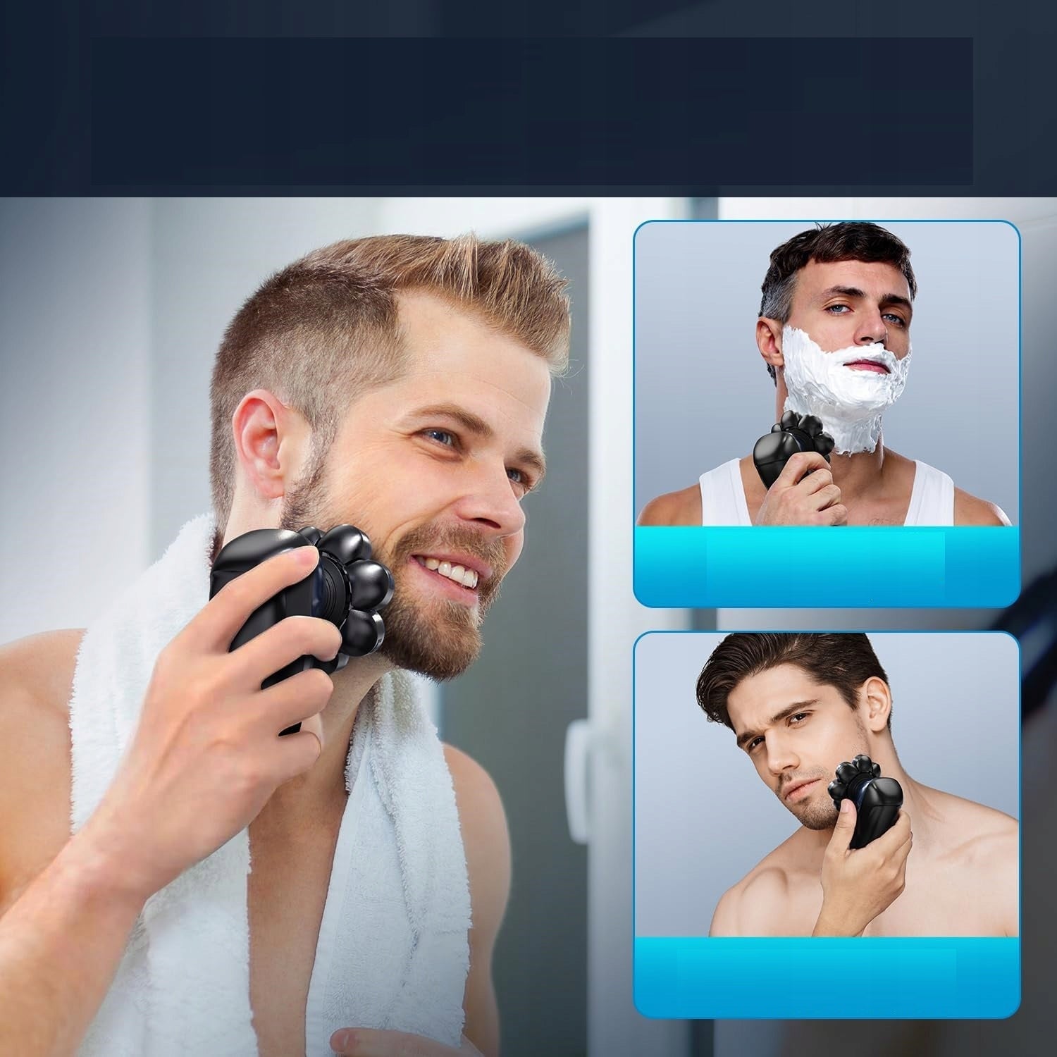 HAIR SHAVER FOR MEN WITH LED TRIMMER EAN (GTIN) 850013416035