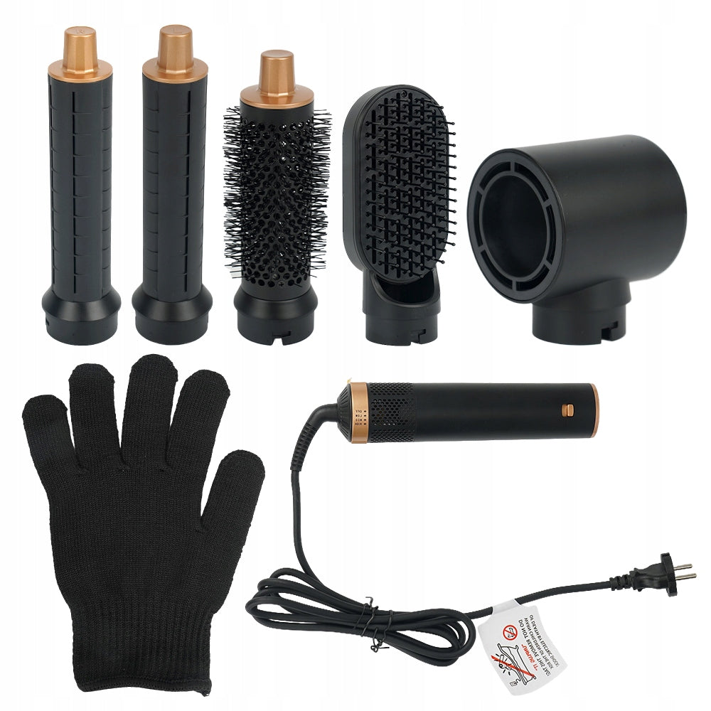 HAIR STYLING DRYER 1000W, HAIR CURLER DRYER 5 IN 1 Packaging status original