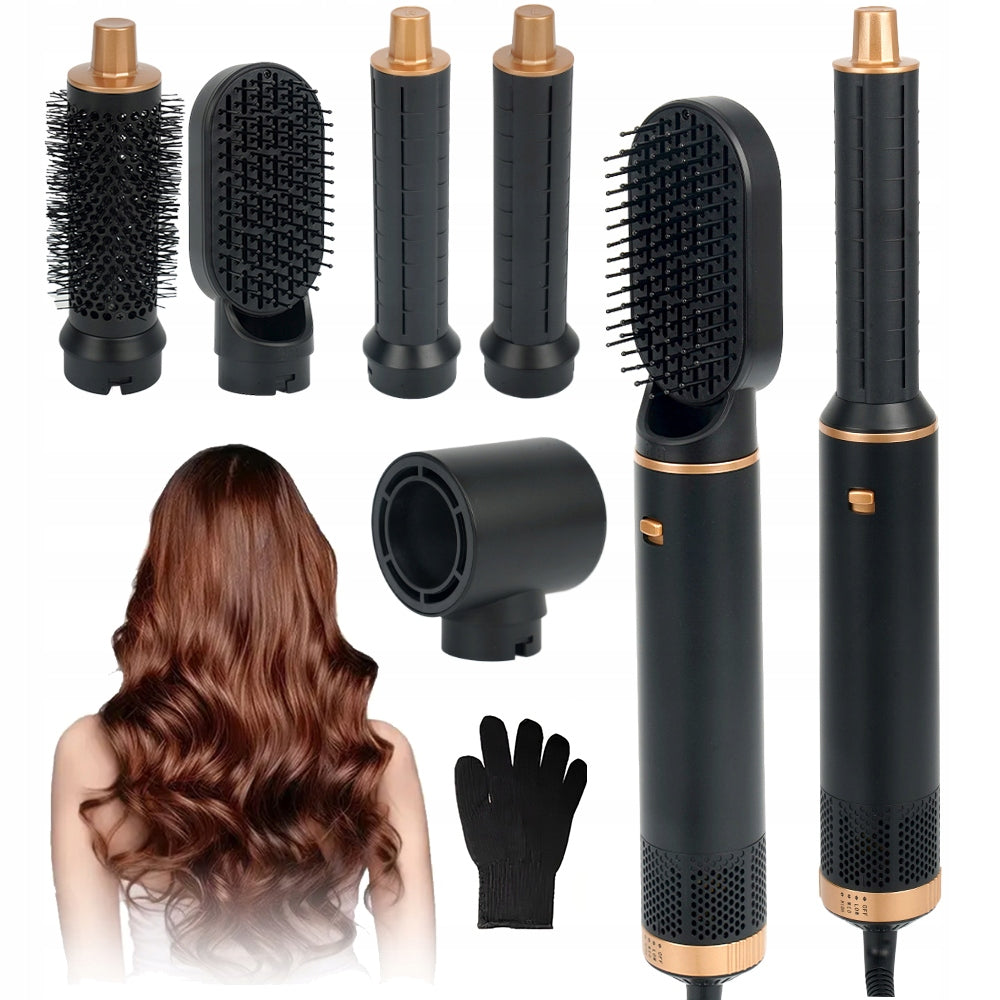 HAIR STYLING DRYER 1000W, HAIR CURLER DRYER 5 IN 1