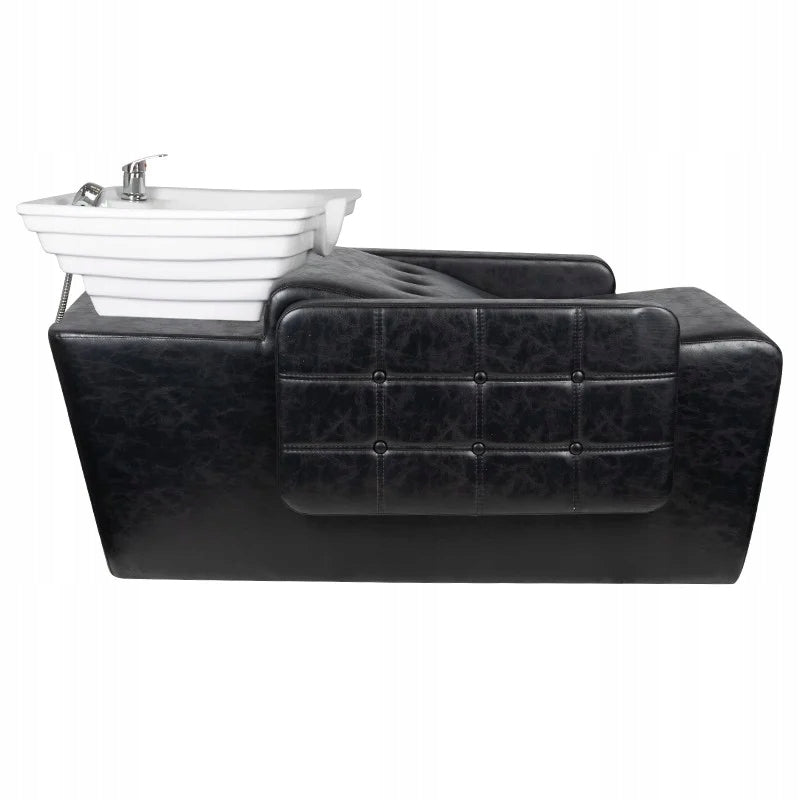 Friseurwaschbecken Hair System HSB05, schwarz 