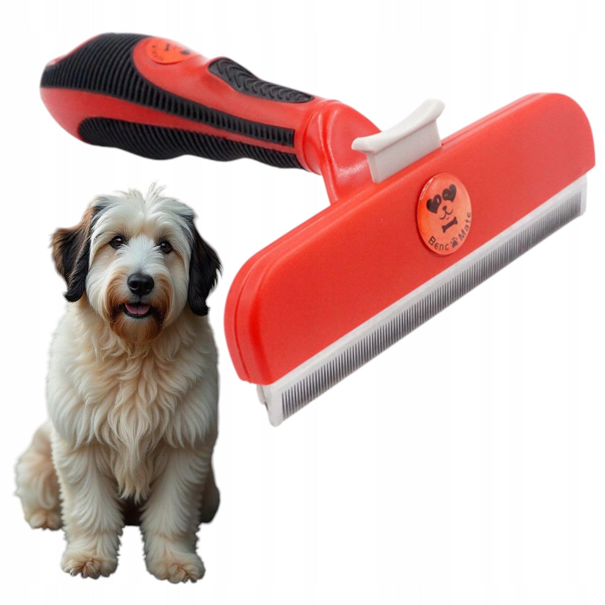 HAIR TRIMMER BRUSH FOR DOGS AND CATS LONG-HAIRED MOLTING REDUCTION