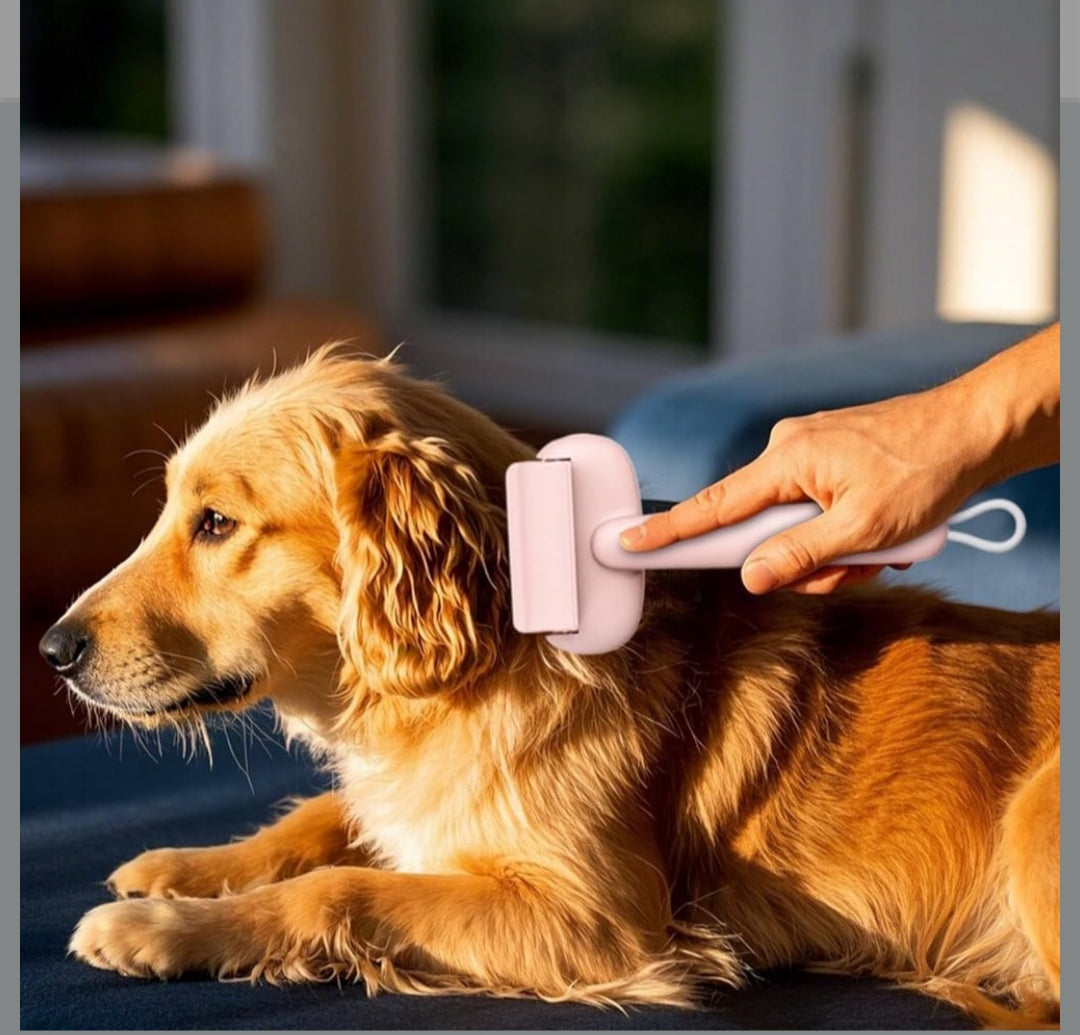 HAIR TRIMMER BRUSH FOR DOGS AND LONG-HAIRED CATS Manufacturer code GRZEBIEŃ DO PIELĘGNACJI PSÓW I KOTÓW
