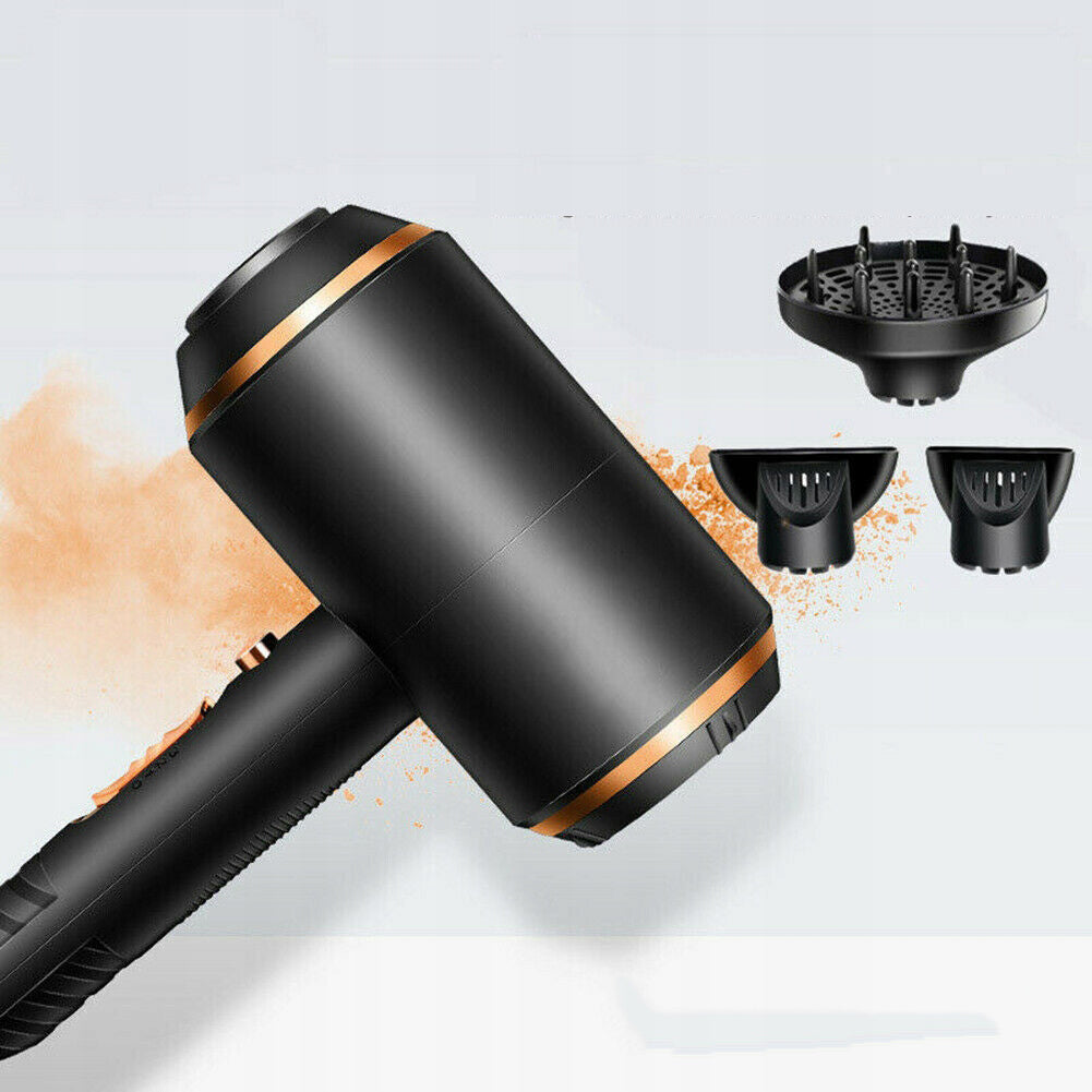 HAIRDRYER 1700W - COOLING SYSTEM, POWER ADJUSTMENT - BLACK Brand Bedee