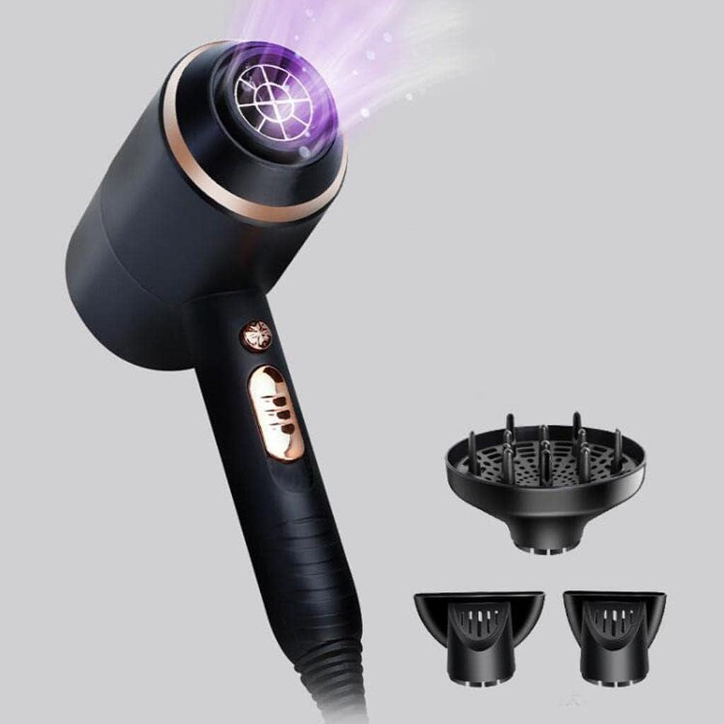 HAIRDRYER 1700W - COOLING SYSTEM, POWER ADJUSTMENT - BLACK Model suszarka do włosów