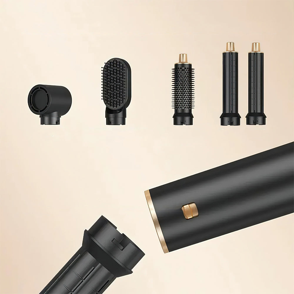 HAIRDRYER CURLING IRON ROTATING HAIR DRYER MULTIFUNCTIONAL FOR STYLING Packaging status original