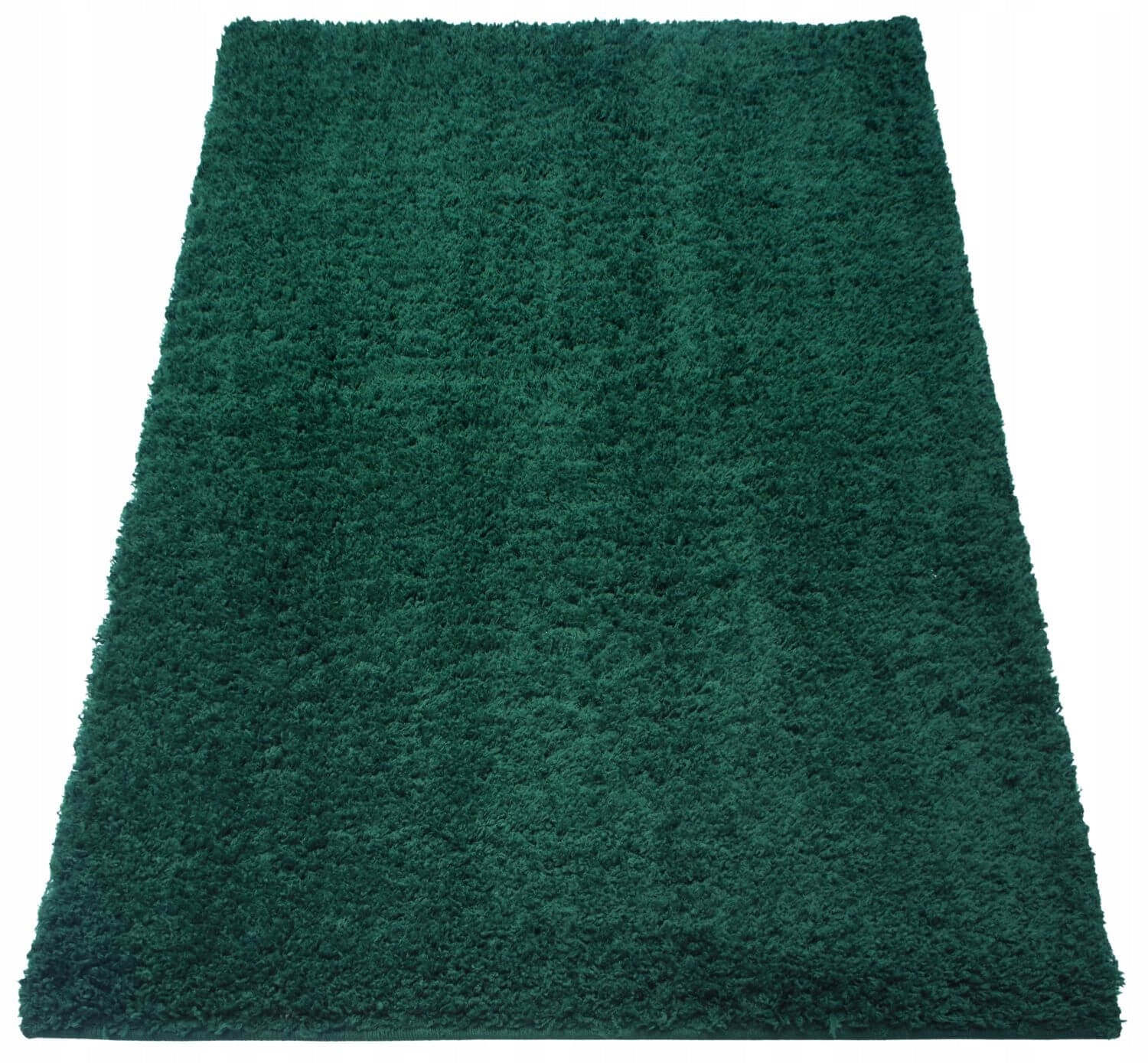 HAIRY SHAGGY RUG FOR BEDROOM LIVING ROOM SOFT PLUSH GREEN 60X100