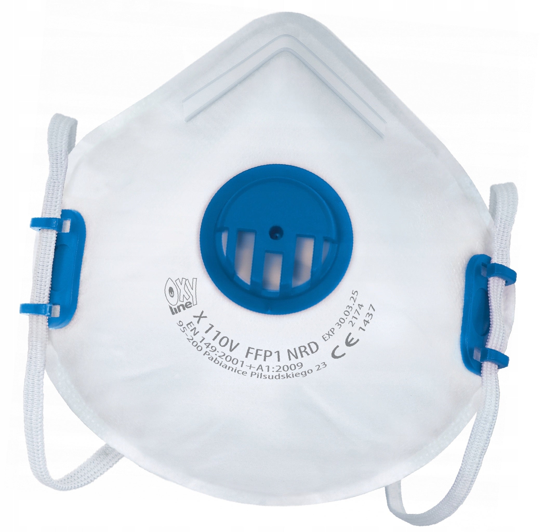HALF MASK PROTECTIVE mask FFP1 valve P1 national