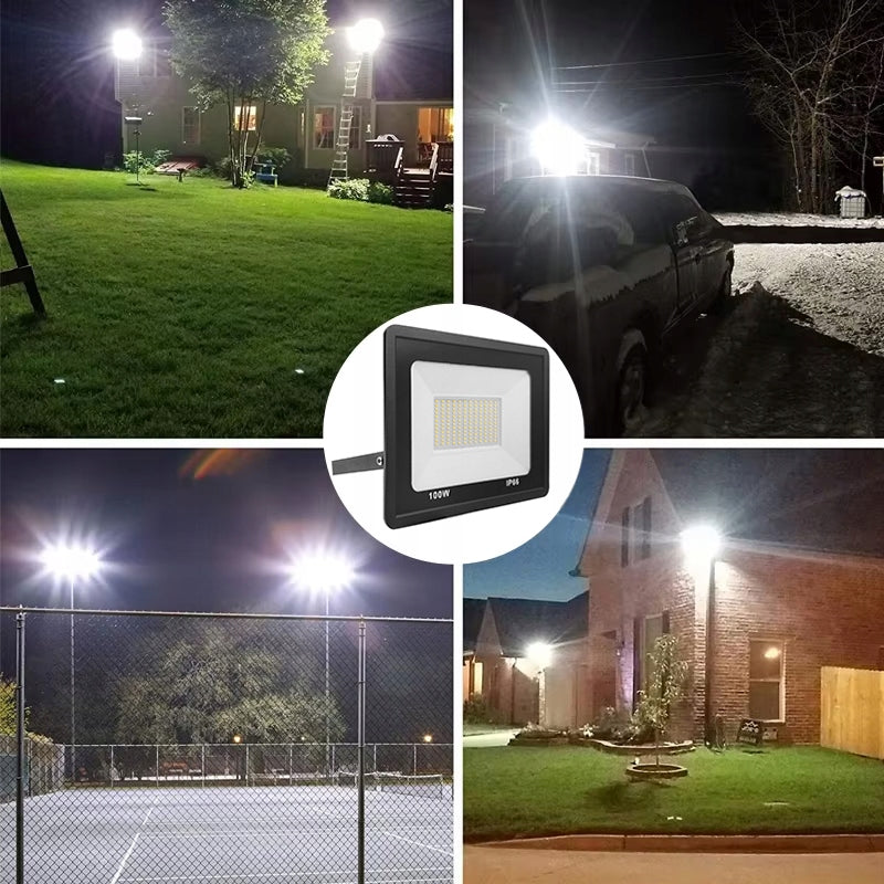HALOGEN FLOODLIGHT LED LAMP 100W 9000lm IP66 OUTDOOR 4500K NEUTRAL Manufacturer code 301034H LUMIO