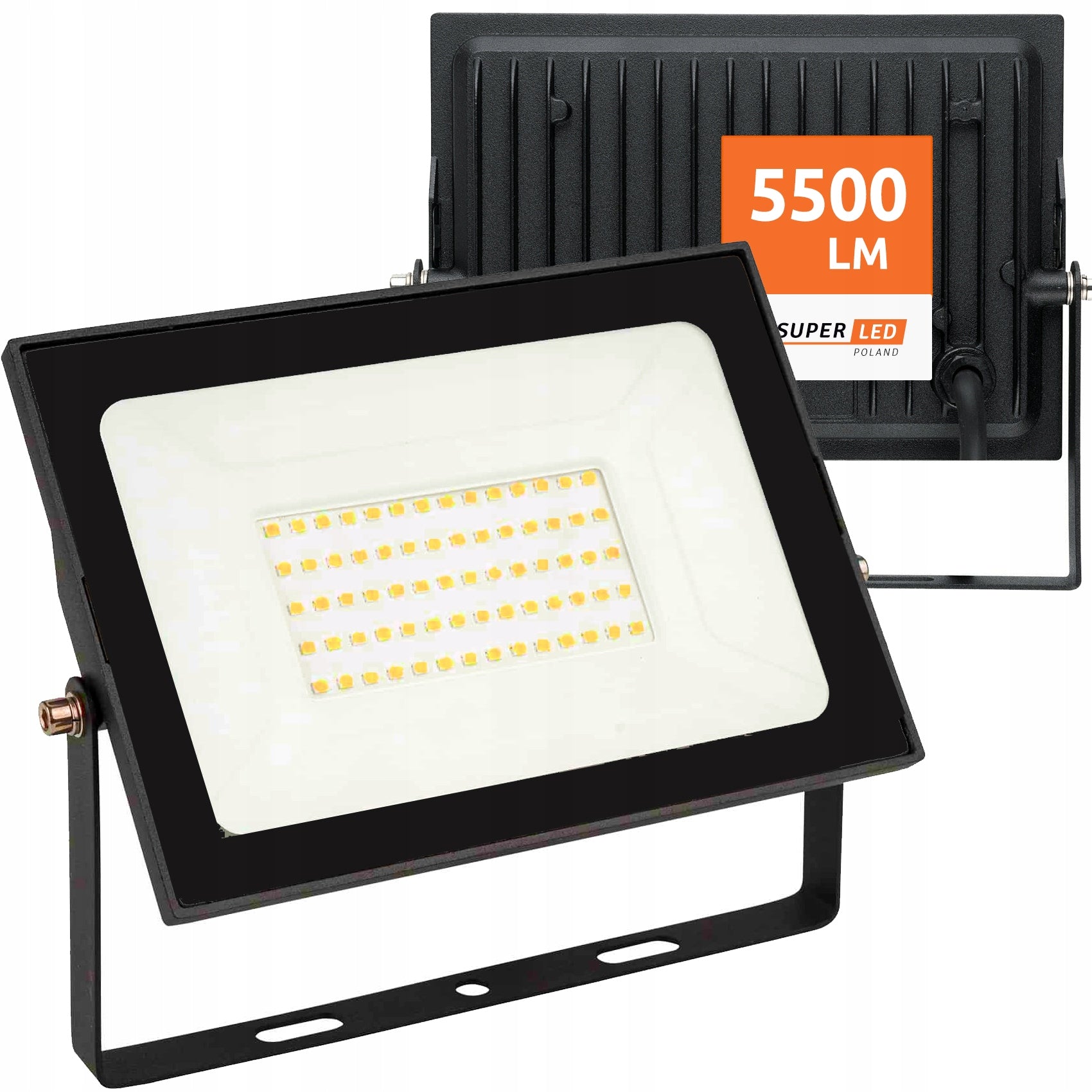 HALOGEN FLOODLIGHT LED LAMP 50W 4500LM IP65 OUTDOOR 6000K VERY POWERFUL