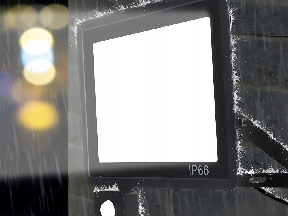 HALOGEN FLOODLIGHT LED SPOTLIGHT 100W 6000K WITH TWILIGHT MOTION SENSOR IP66 EAN (GTIN) 5907451368695