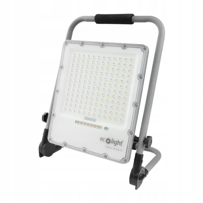 HALOGEN FLOODLIGHT PORTABLE WORKING LED LAMP WITH BATTERY 100W 5000K Color silver