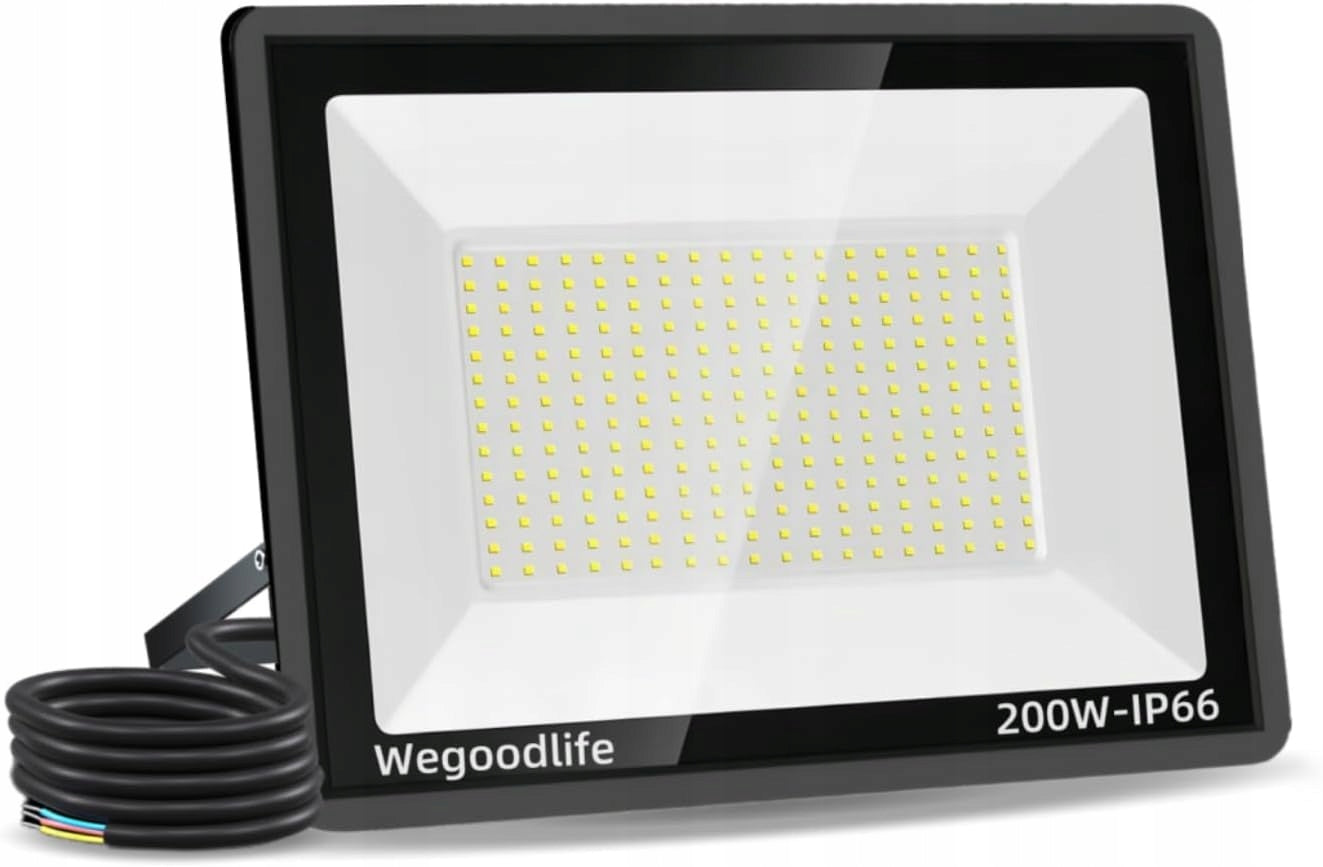 HALOGEN FLOODLIGHT SPOTLIGHT OUTDOOR LED ILLUMINATOR LAMP 200 W IP65