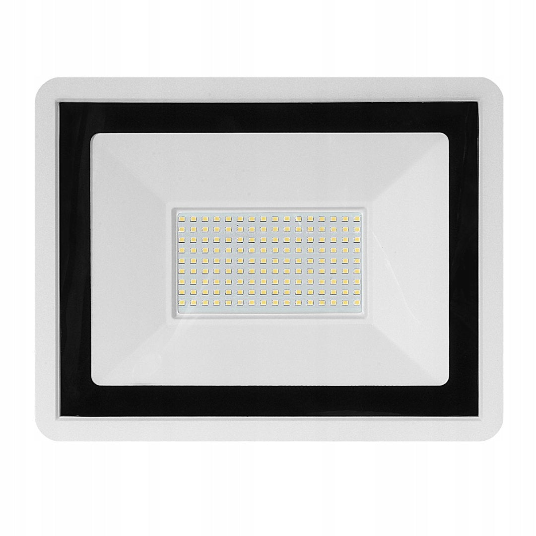 HALOGEN FLOODLIGHT WITHOUT SENSOR 100W B.NEUTRAL WHITE Color white