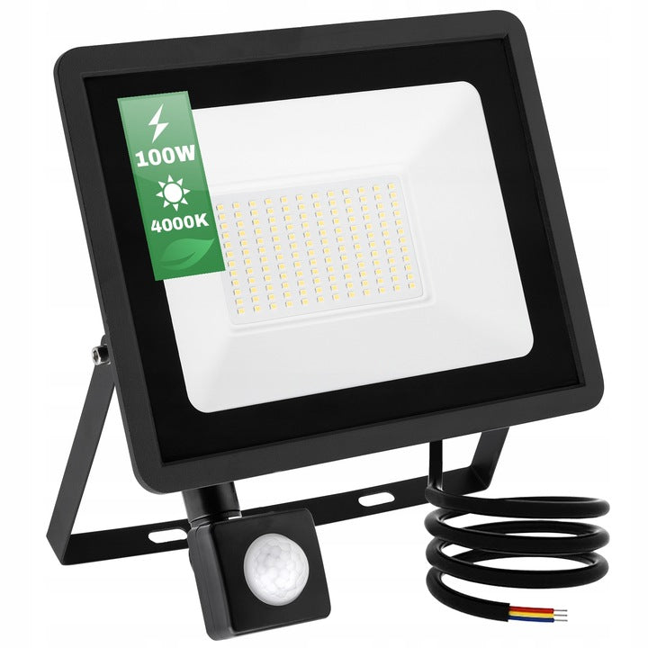 HALOGEN Floodlight LED lamp 100W with MOTION SENSOR