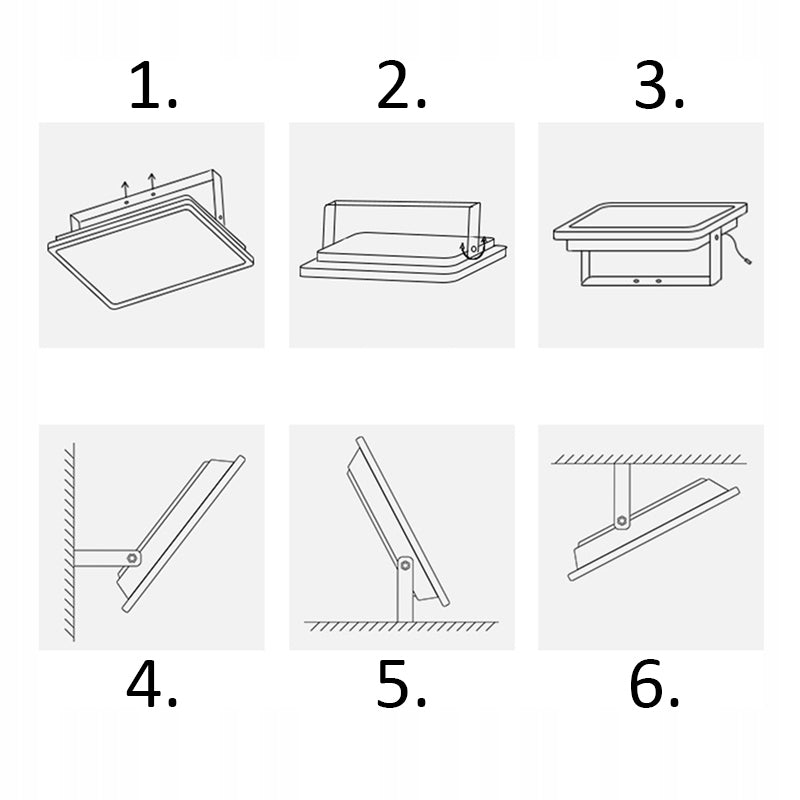HALOGEN LED 10W FLOODLIGHT SLIM OUTDOOR IP66 WORKING WHITE cold Manufacturer code B2201