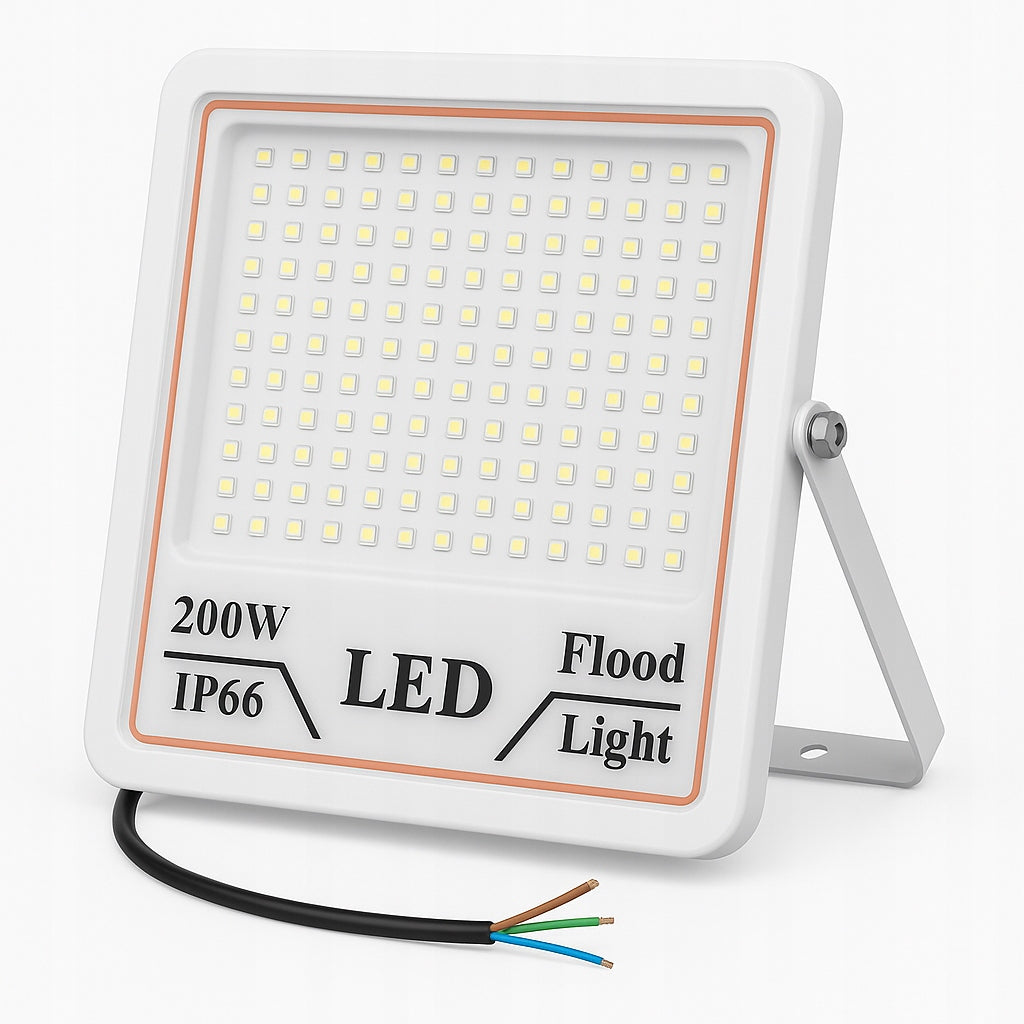 HALOGEN LED 200W OUTDOOR WORK FLOODLIGHT ECONOMICAL FOR WAREHOUSE XXL EAN (GTIN) 5905036204871