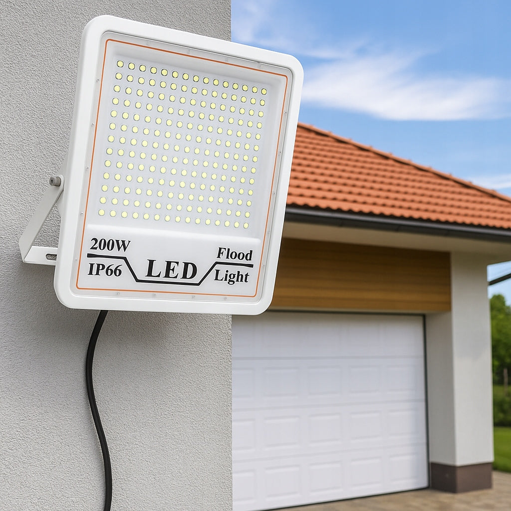 HALOGEN LED 200W OUTDOOR WORK FLOODLIGHT ECONOMICAL FOR WAREHOUSE XXL Manufacturer code EC20487