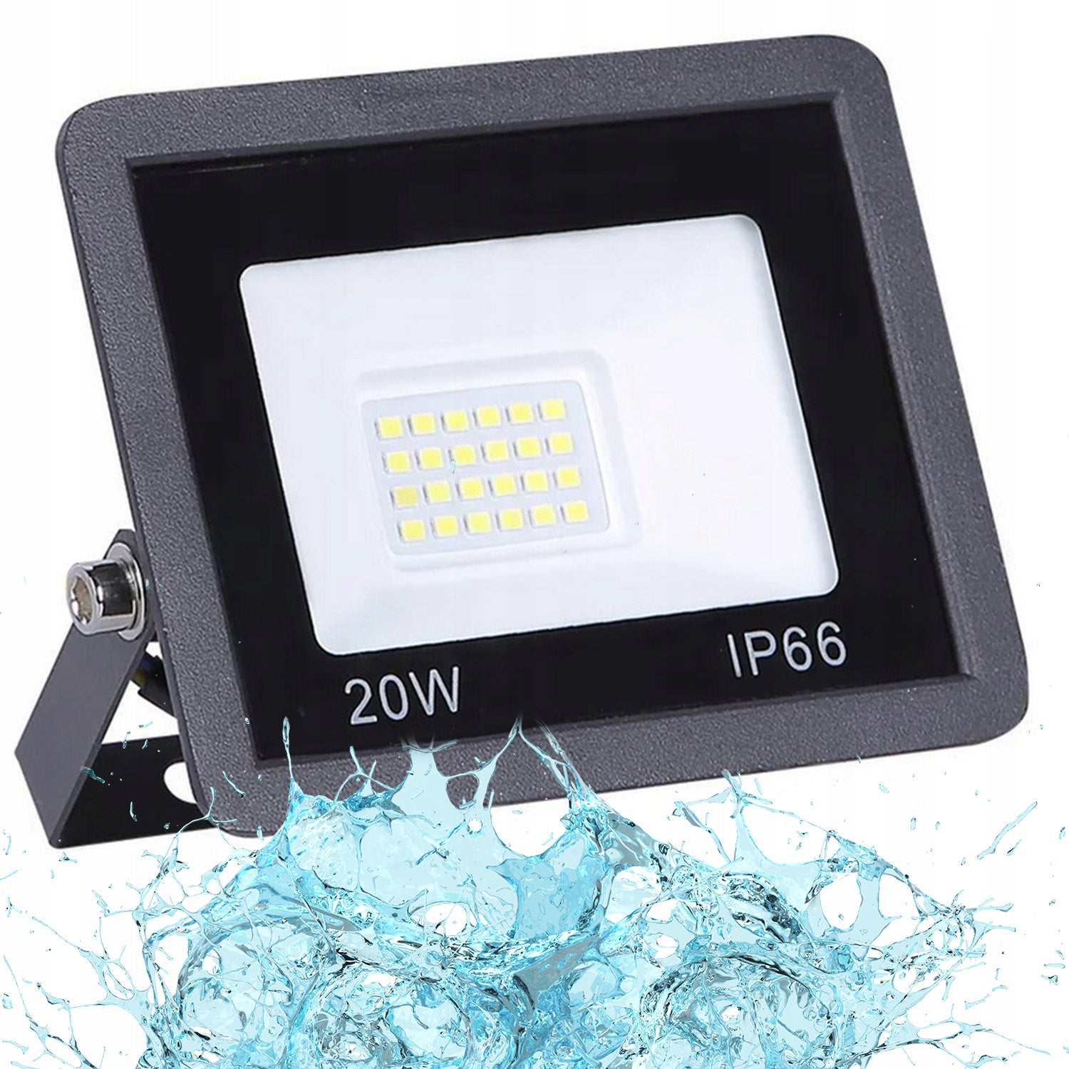 HALOGEN LED 20W FLOODLIGHT LAMP IP66 1900lm STRONG WATERPROOF PREMIUM