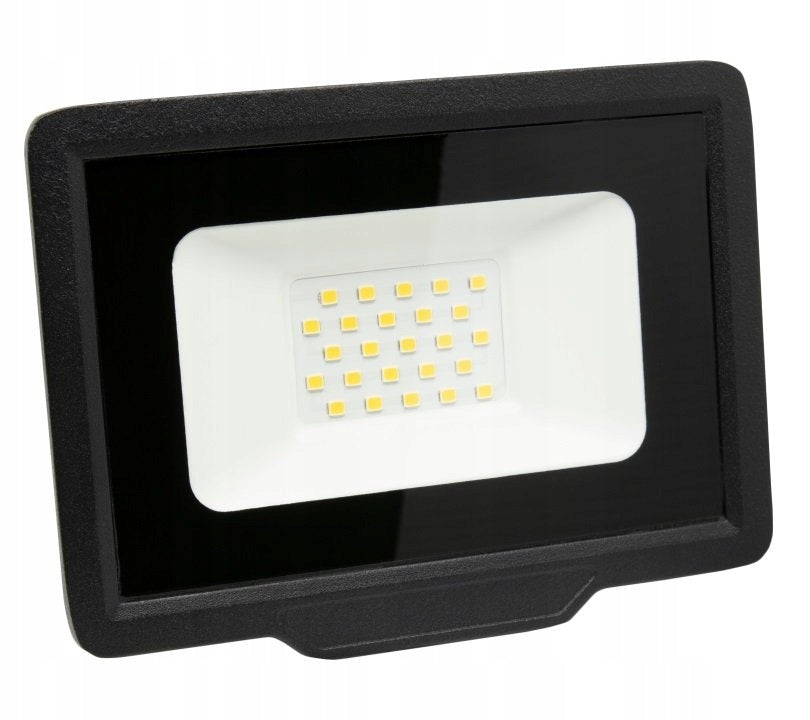 HALOGEN LED 20W FLOODLIGHT SLIM OUTDOOR IP66 WORKING WHITE neutral