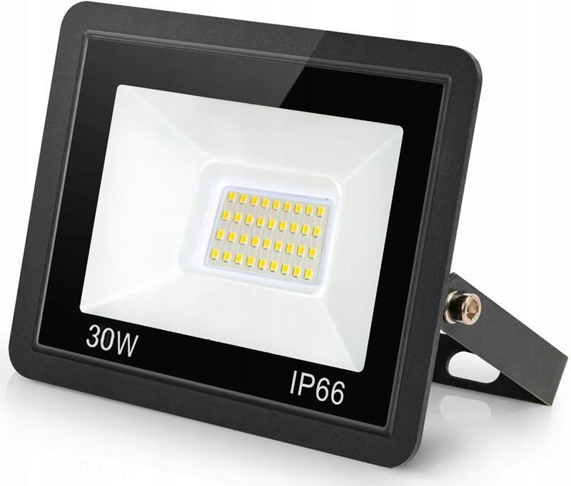HALOGEN LED 30W FLOODLIGHT LAMP REFLECTOR SLIM 4500K NEUTRAL COLOR IP66