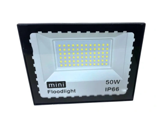 HALOGEN LED 50W MINI SLIM FLOODLIGHT Color black