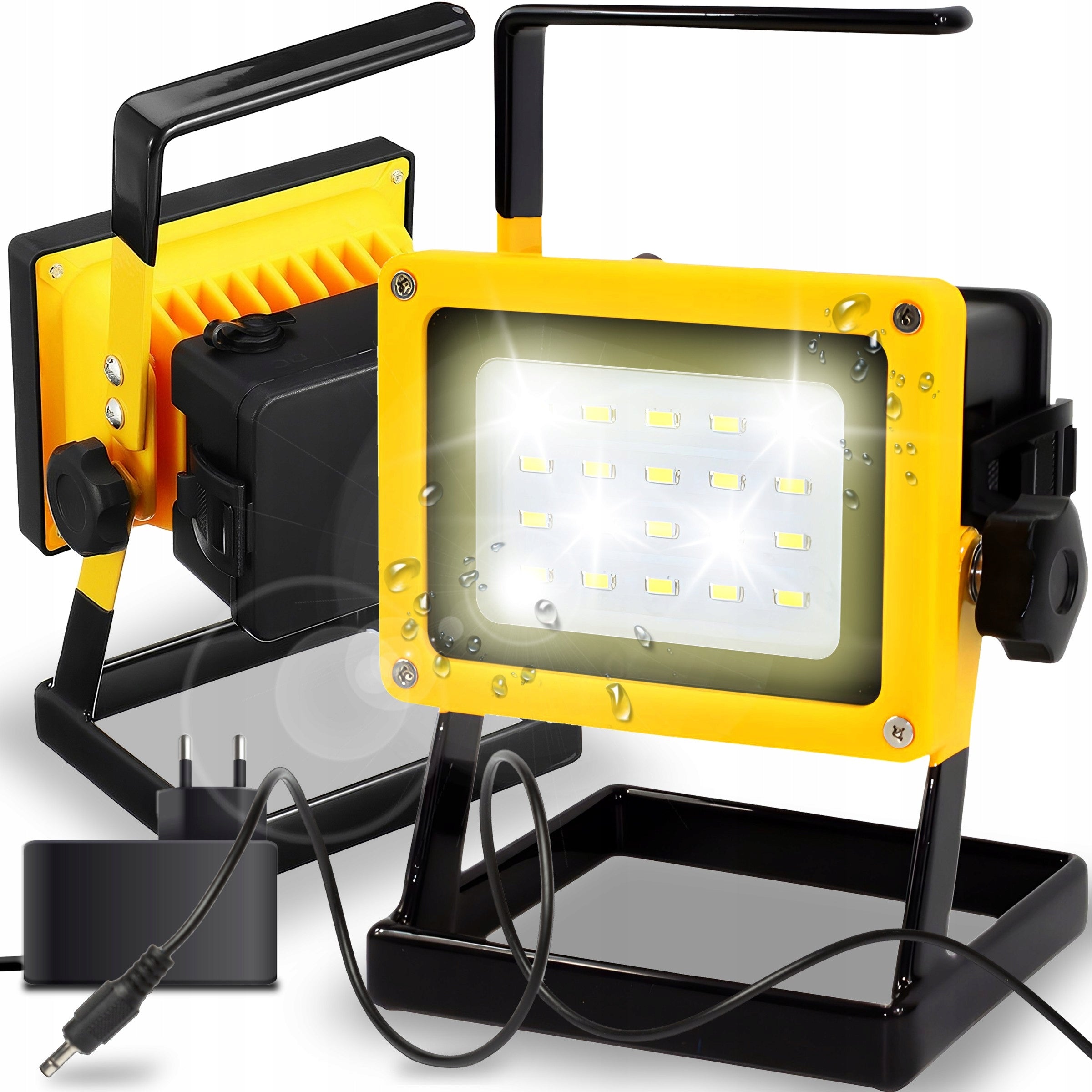 HALOGEN LED CONSTRUCTION WORKING 30W CORDLESS PORTABLE STRONG BRIGHT CABLE Manufacturer code LATARKA SZPERACZ e758