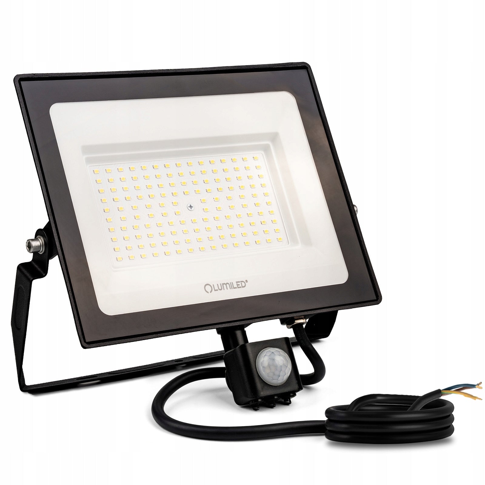 HALOGEN LED FLOODLIGHT 100W OUTDOOR MOTION SENSOR LAMP WATERPROOF Packaging status original