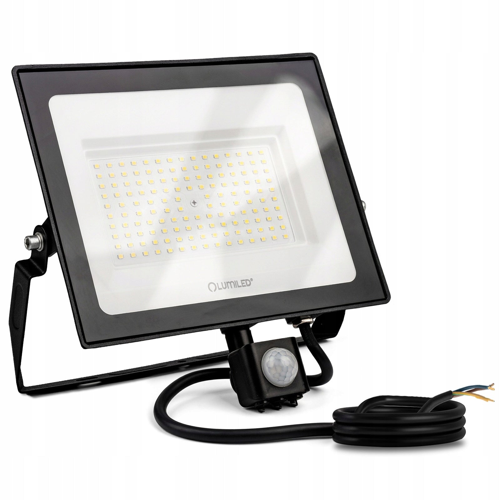 HALOGEN LED FLOODLIGHT 100W OUTDOOR MOTION SENSOR LAMP WATERPROOF Packaging status original